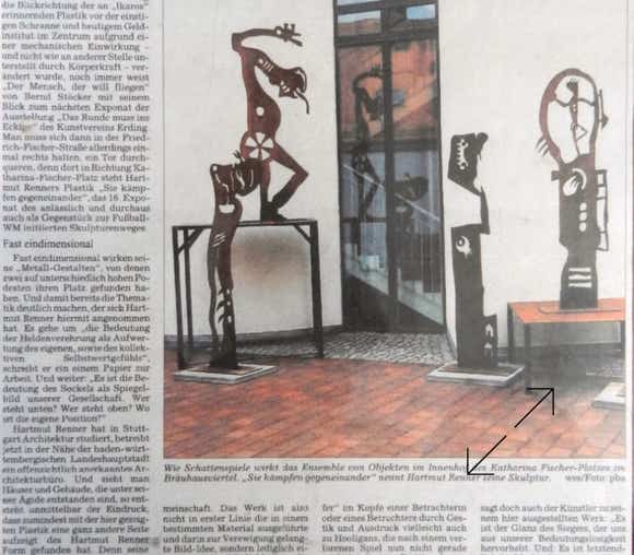 hartmut renner, das runde muss ins eckige, 2006